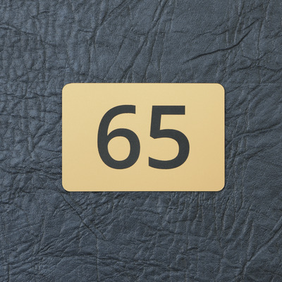 Номер квартиры на дверь