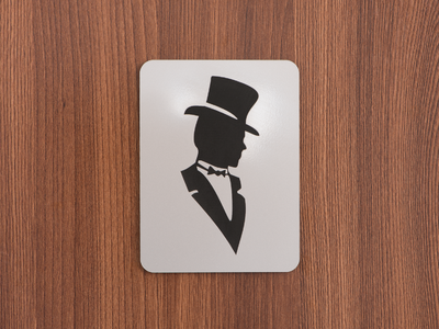 Табличка Мужской туалет